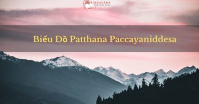 Biểu Đồ Patthana Paccayaniddesa - The 24 Modes Of Conditionality