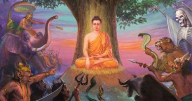 Sự Tích Phật Lực Thứ Nhất - Đức Bồ-tát Toàn Thắng Ác Ma Thiên