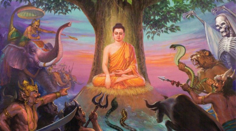 Sự Tích Phật Lực Thứ Nhất - Đức Bồ-tát Toàn Thắng Ác Ma Thiên