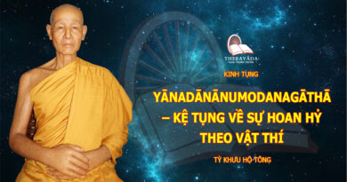 KINH TUNG-TY KHUU HO TONG-THERAVADA