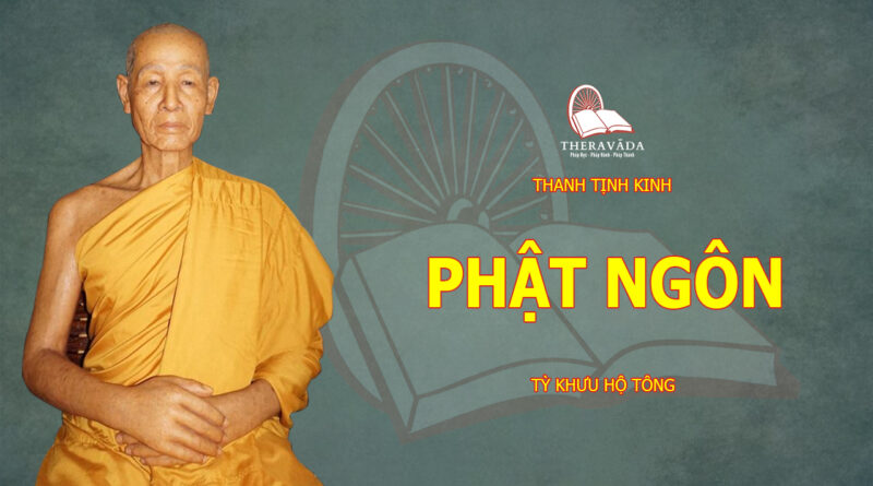 THANH TINH KINH-TY KHUU HO TONG-THERAVADA