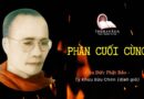 ÂN ĐỨC PHẬT BẢO - PHẦN CUỐI CÙNG