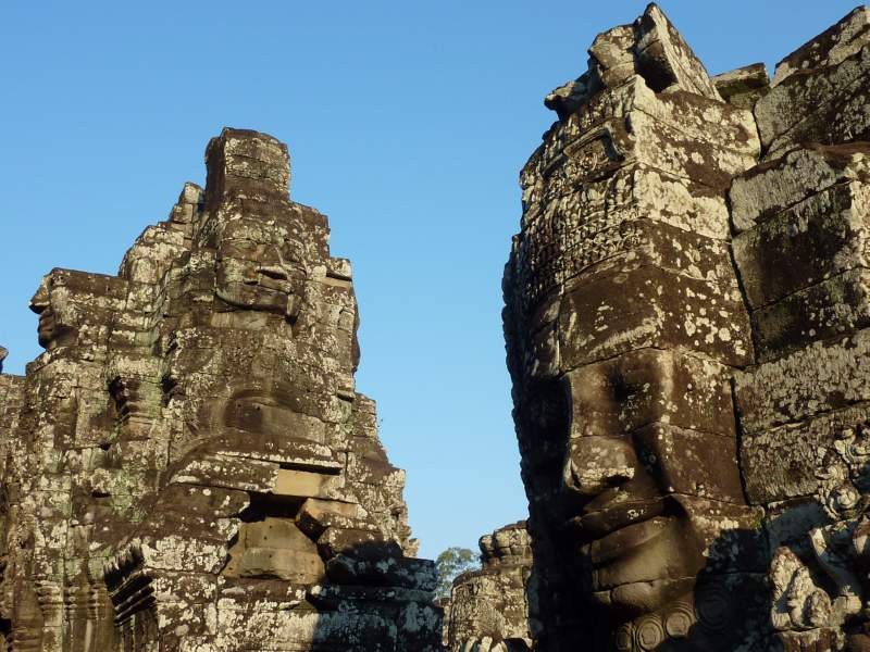 08 Tower Face at Bayon, Angkor, Cambodia