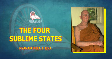 THE FOUR SUBLIME STATES - NYANAPONIKA THERA