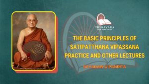 THE BASIC PRINCIPLES OF SATIPATTHANA VIPASSANA PRACTICE AND OTHER LECTURES - SAYADAW U PANDITA