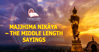 MAJJHIMA NIKĀYA - THE MIDDLE LENGTH SAYINGS