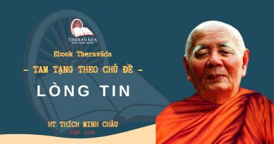 TAM TẠNG THEO CHỦ ĐỀ - LÒNG TIN - HT. THÍCH MINH CHÂU