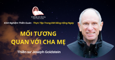 Moi-tuong-quan-vơi-cha-me-Joseph-Goldstein-Theravada