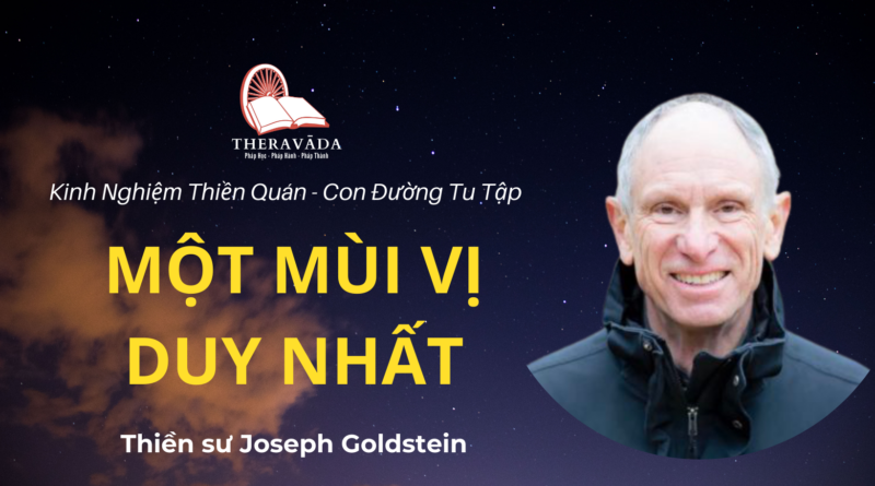 Mot-mui-vi-duy-nhat-Joseph-Goldstein-Theravada