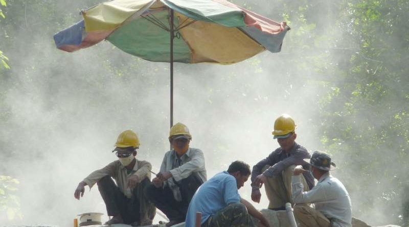 020 Renovation Workers at Ta Phrom Thumb