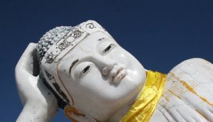 Tượng Phật niết bàn trên Ngũ Đài Sơn thuộc tỉnh Sơn Tây Trung Quốc.