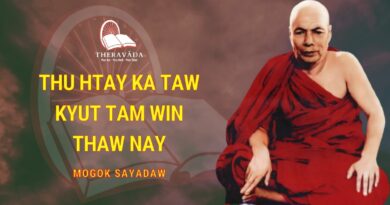 THU HTAY KA TAW KYUT TAM WIN THAW NAY - MOGOK SAYADAW