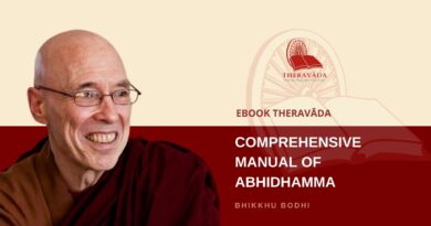 COMPREHENSIVE MANUAL OF ABHIDHAMMA BHIKKHU BODHI THERAVADA