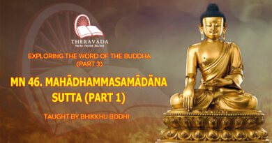 exploring the word of the buddha part 3 bhikkhu bodhi 1