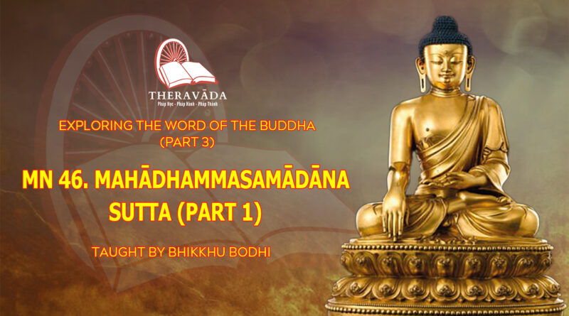 exploring the word of the buddha part 3 bhikkhu bodhi 1