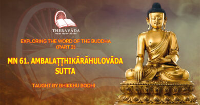exploring the word of the buddha part 3 bhikkhu bodhi 6