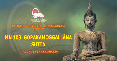 exploring the word of the buddha part 9 bhikkhu bodhi 5