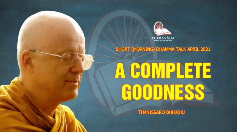 morning short dhamma talk april 2021 thanissaro bhikkhu 10
