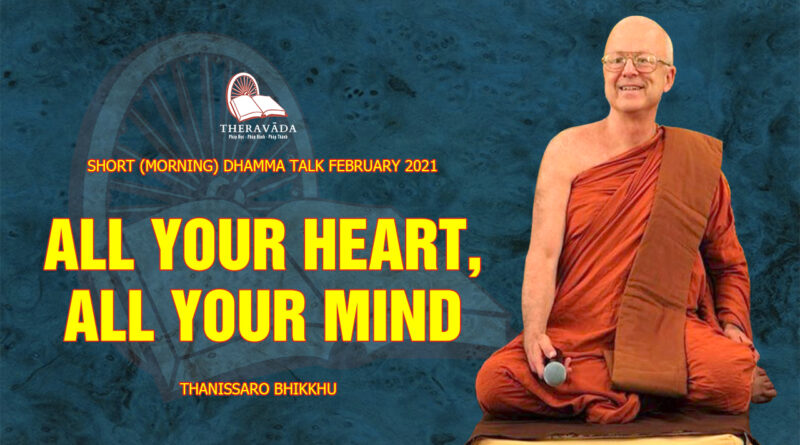 morning short dhamma talk february 2021 thanissaro bhikkhu 8