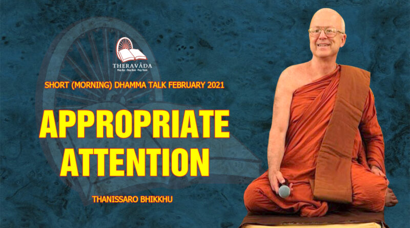 morning short dhamma talk february 2021 thanissaro bhikkhu 9
