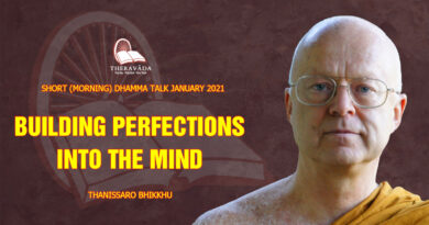 morning short dhamma talk january 2021 thanissaro bhikkhu 2