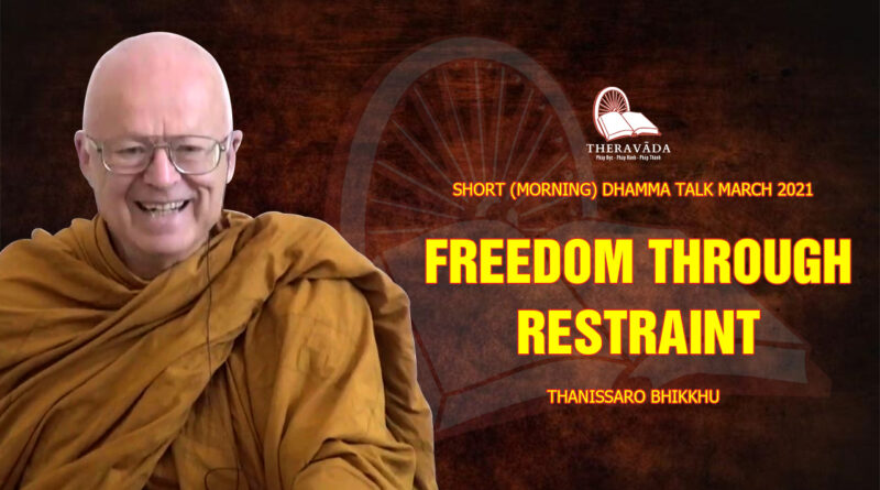 morning short dhamma talk march 2021 thanissaro bhikkhu 13