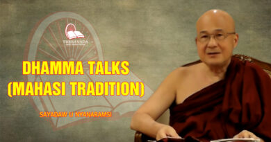 nyanaramsi sayadaw mahasi tradition all dhamma talks