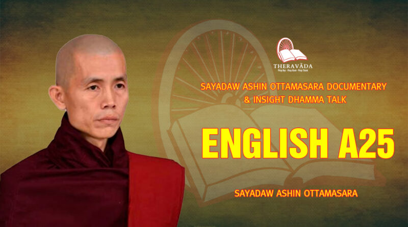 sayadaw ashin ottamasara documentary insight dhamma talk 137