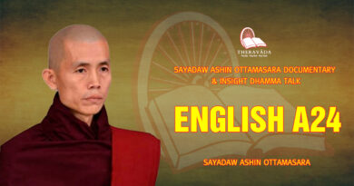sayadaw ashin ottamasara documentary insight dhamma talk 139