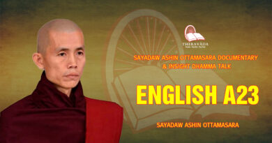 sayadaw ashin ottamasara documentary insight dhamma talk 151