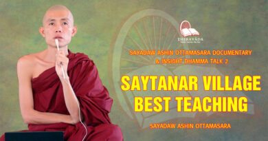 sayadaw ashin ottamasara documentary insight dhamma talk 2 10