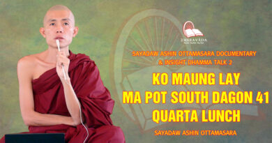 sayadaw ashin ottamasara documentary insight dhamma talk 2 119