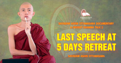 sayadaw ashin ottamasara documentary insight dhamma talk 2 30