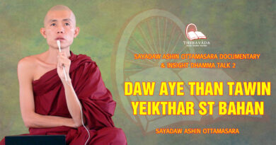 sayadaw ashin ottamasara documentary insight dhamma talk 2 75