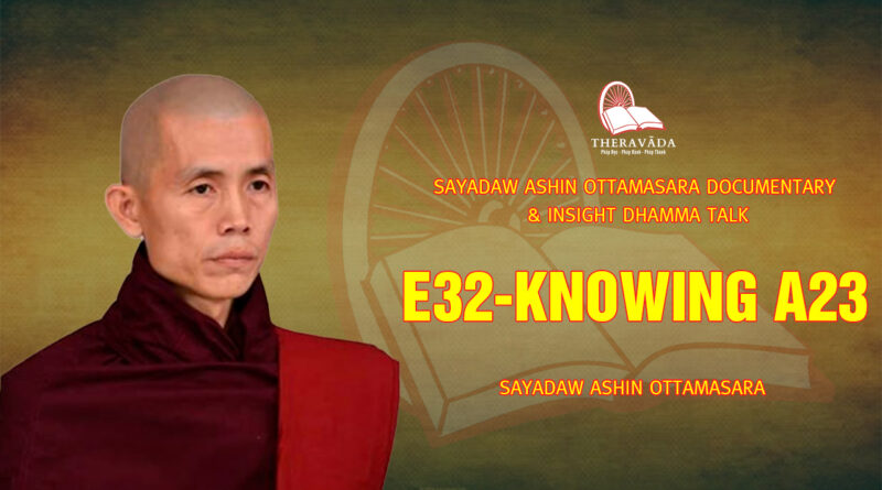 sayadaw ashin ottamasara documentary insight dhamma talk 223