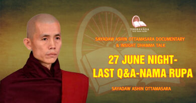 sayadaw ashin ottamasara documentary insight dhamma talk 276