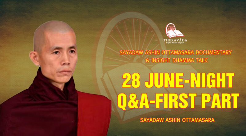 sayadaw ashin ottamasara documentary insight dhamma talk 279