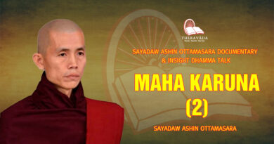 sayadaw ashin ottamasara documentary insight dhamma talk 4