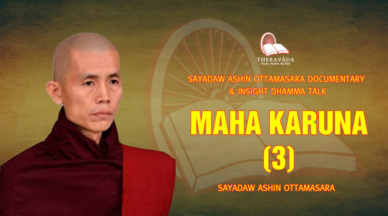 sayadaw ashin ottamasara documentary insight dhamma talk 5