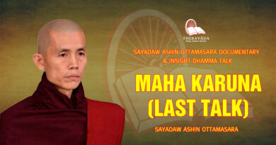 sayadaw ashin ottamasara documentary insight dhamma talk 6