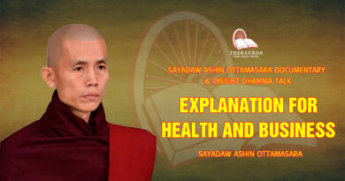 sayadaw ashin ottamasara documentary insight dhamma talk 99