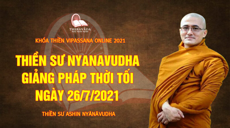 vipassana online thien su nyanavudha giang day 17