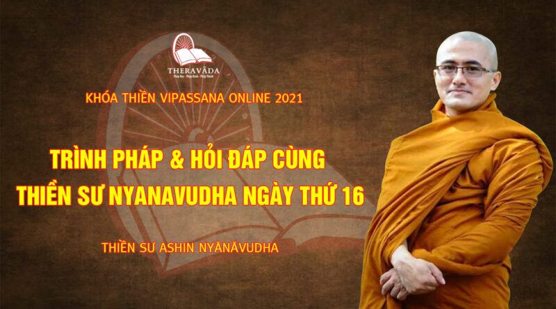vipassana online thien su nyanavudha giang day 30
