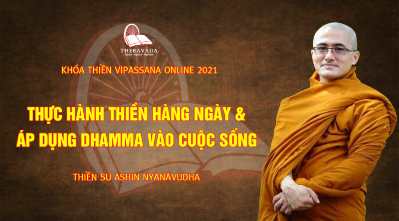 vipassana online thien su nyanavudha giang day 32