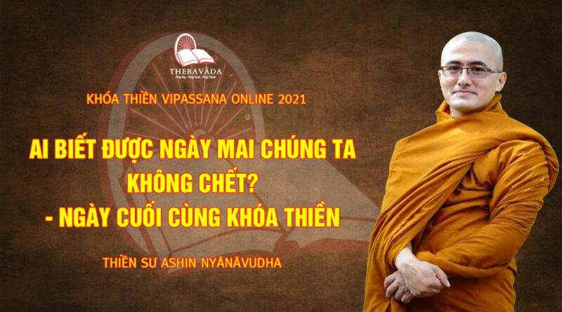 vipassana online thien su nyanavudha giang day 33
