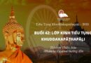 Buổi 42: Lớp Kinh Tiểu Tụng Khuddakapattha Pāḷi - Tỳ Khưu Thiện Hảo Giảng Dạy