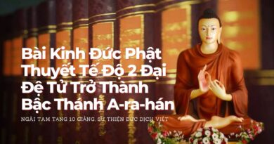 Duc Phat Da Thuyet Bai Kinh Gi Huong Dan 2 Vi De Tu