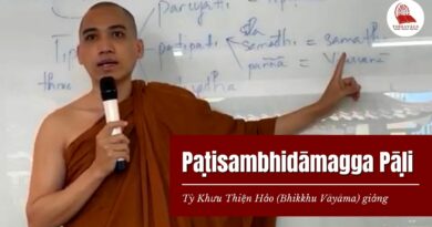 Lop Paṭisambhidamagga Paḷi Su Thien Hao Theravada