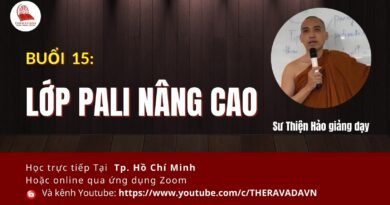 Lop Pali nang cao Su Thien Hao Phat Giao Theravada 15