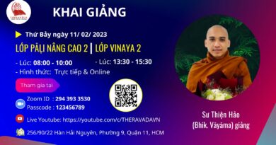 Lop Vinaya Pali Nang cao 2 Su Thien Hao Theravada